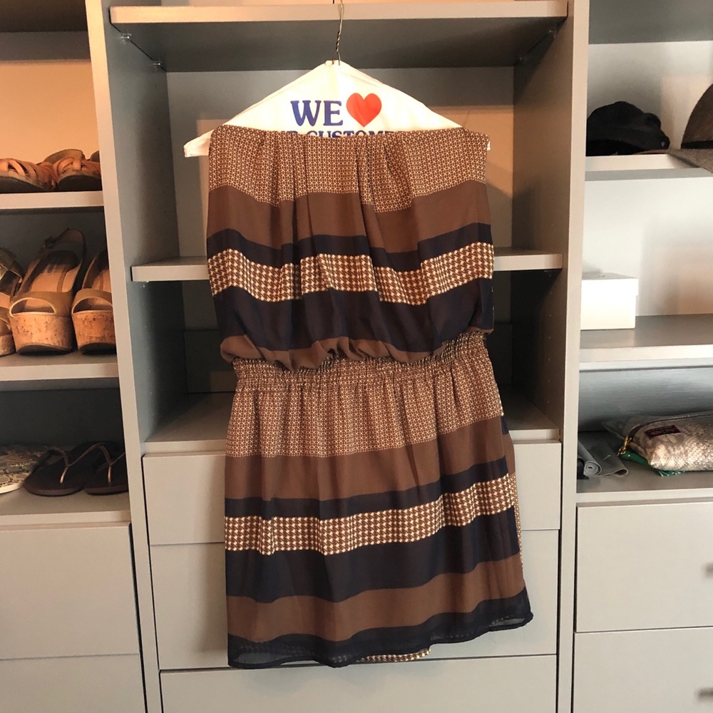 Strapless dress
